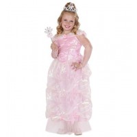 $DDISFRAZ 11A13AÑOS PRINCESA ROSA