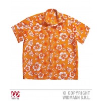 CAMISA ADULTO T-M/L HAWAIANA NARANJA