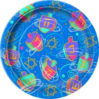 PAQ.8/U PLATO HANUKKAH 17,8CM
