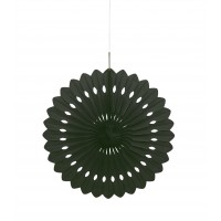  ABANICO PAPEL NEGRO 40,64CM