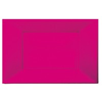 $D 25/U BANDEJA RECT FUCSIA 23X33CM