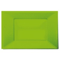 $D 25/U BANDEJA RECT KIWI 23X33CM