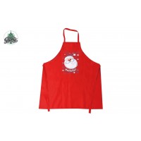 $D DELANTAL ROJO  NOEL HOHOHO