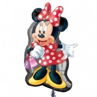   GLOBO 32" FOIL FORMA MINNIE BOLSO