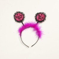 DIADEMA MARABU PARTY GIRL ROSA