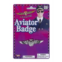   INSIGNIA PLATA AVIADOR