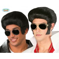 PELUCA ELVIS NEGRA