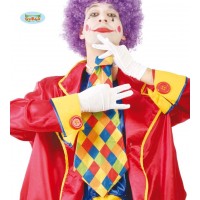  CORBATA CUADROS MCOLOR PAYASO 55CM