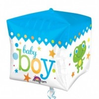 GLOBO 15 FORMA CUBO 3D RANA BABY BOY
