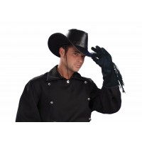   GUANTES MOTORISTA/VAQUERO NEGRO