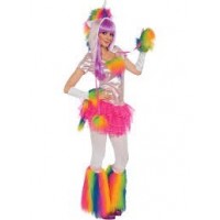 $ DISFRAZ T-M UNICORNIO ARCOIRIS