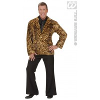 $D DISFRAZ T-XL CHAQUETA LEOPARDO