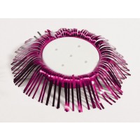 EXPOSITOR GLOBOS PALO METAL FUCSIA