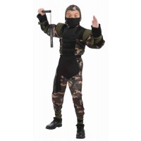 DISFRAZ 4A6 AÑOS FUERZAS ATAQUE NINJA