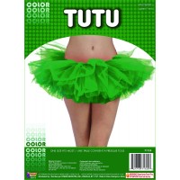  TUTU ADULTO CORTO COLOR VERDE