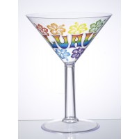 COPA MARTINI LUAU FLOR HIBISCUS 23CM