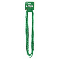   6 COLLARES MINI BOLA COLOR VERDE