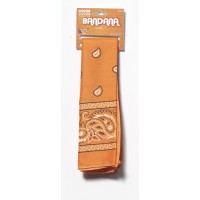    PAÑUELO BANDANA COLOR NARANJA