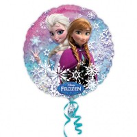   E/GLOBO 18" FOIL RND HOLOG.FROZEN
