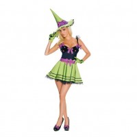  SW DISFRAZ T-XS BRUJA VERDE LIMA SEXY