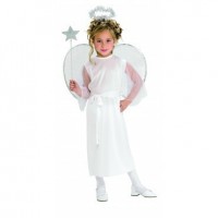 DISFRAZ  3A4 AÑOS ANGEL BLANCO