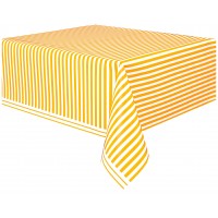  MANTEL PL RAYA AMARILLA 137X274CM
