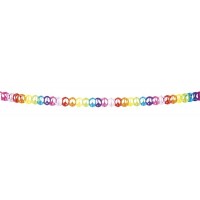 GUIRNALDA SIMBOLO LA PAZ MULTICOLOR 4MT