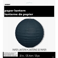   FAROL REDONDO PAPEL NEGRO 25,4CM