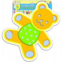 PAQ.2/U SILUETAS CARTON OSITO BABY 33CM