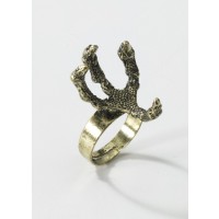 ANILLO GARRAS DRAGON FANTASIA MEDIEVAL