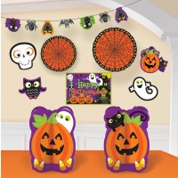 KIT 10PZ DECORACION INFANTIL HALLOWEEN