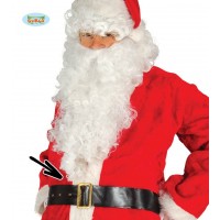 CINTURON PAPA NOEL NEGRO HEBILLA 120CM