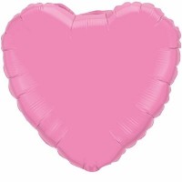   GLOBO 18" FOIL CORAZON ROSA