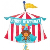 GLOBO 23 FORMA CARPA CIRCO BIRTHDAY
