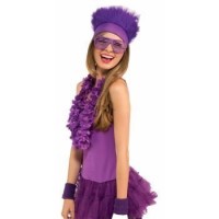   CINTA CON PELO COLOR VIOLETA