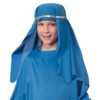 TOCADO ARABE INFANTIL AZUL