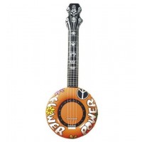 BANJO HINCHABLE NARANJA 100CM