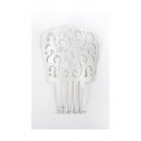 PEINETA SEVILLANA GRANDE BLANC 17,5CM