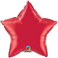   GLOBO 20" FOIL ESTRELLA ROJO
