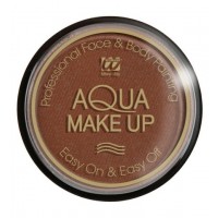 MAQUILLAJE AL AGUA MARRON 30GR