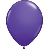   25 GLOBOS 11" VIOLETA PURPURA