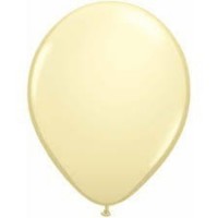   100 GLOBOS 11" LATEX MARFIL