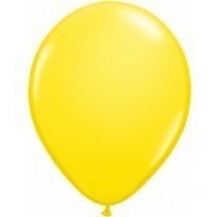   6 GLOBOS 11" LATEX AMARILLO