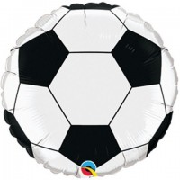 GLOBO 9" PALO FOIL REDOND BALON FUTBOL