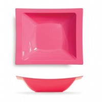 $D 10/U PLATO HONDO 19,5X16,2 FUCSIA