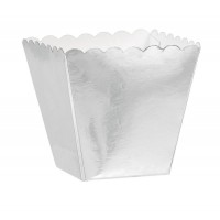PAQ.100/U CAJAS PLATA BORDE ONDAS