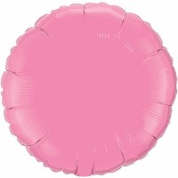  GLOBO 18" FOIL REDONDO ROSA