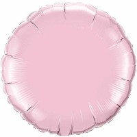   GLOBO 18" FOIL REDONDO ROSA PERLAD
