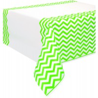  MANTEL PL ZIG-ZAG VERDE 137X274CM
