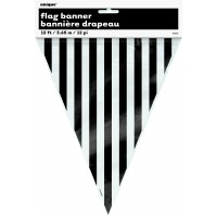 BANDERIN TRIANG RAYA NEGRA 3,65MT